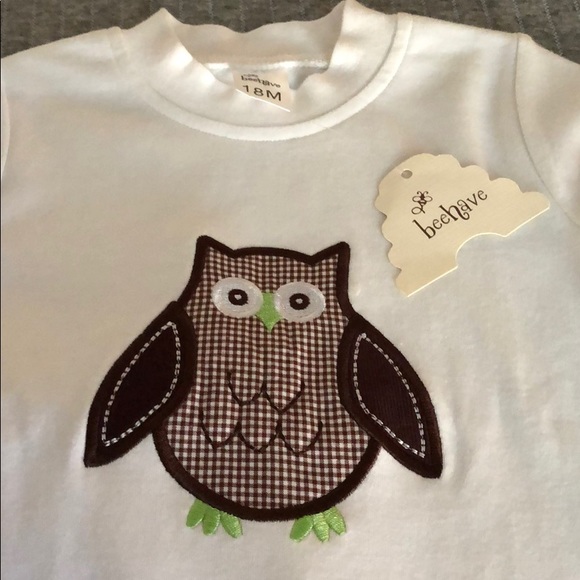 Owl outfit with corduroy pants. - Picture 2 of 5